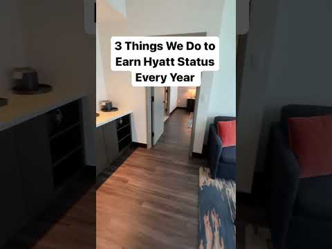 How to Earn Hyatt Status!