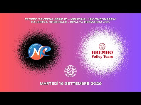 Trofeo Taverna B1 - 1^ semifinale || C.R. Transport Ripalta vs BVT Brembo Volley Team