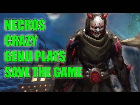 NECROS CRAZY GENJI GAMEPLAY - PRO OVERWATCH SEASON 25