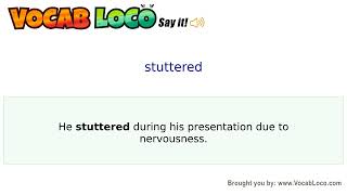 Video thumbnail for stuttered