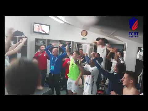 Bucurie vestiar dupa meciul cu FC Arges