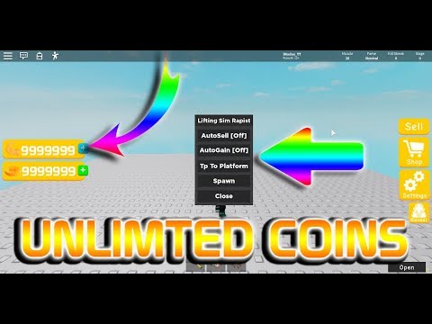 LIFTING SIMULATOR ROBLOX HACK / SCRIPT | UNLIM COINS | OP AUTO FARM | ANTI AFK!!