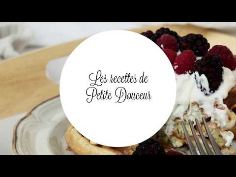 Recette Gaufres au citron et graines de pavot