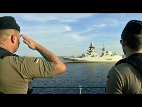 Seenotrettung im Mittelmeer: Decksmeister auf einer Fregatte