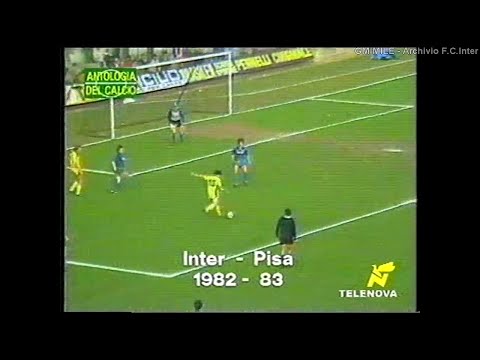 1982-83 (22^ - 06-03-1983) INTER-Pisa 0-1 [Aut.Marini] HLTS Telenova