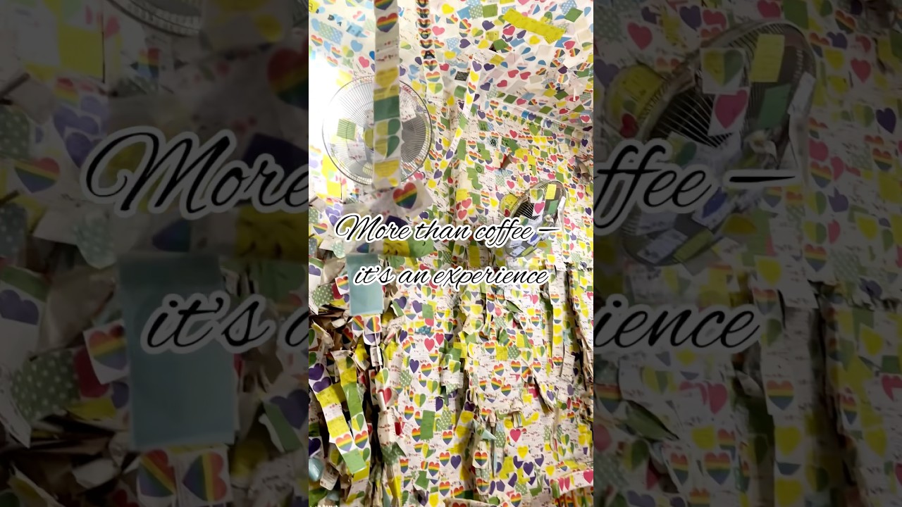 Hanoi’s Famous Note Coffee ☕ | A Café Full of Stories