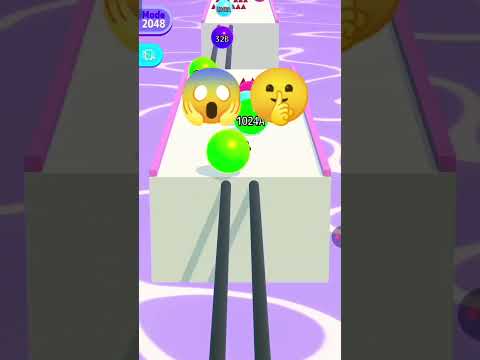 Ball Run 2048 - Gameplay Walkthrough Part 703B Infinity Mode New Best Record 4096AN (iOS, Android)