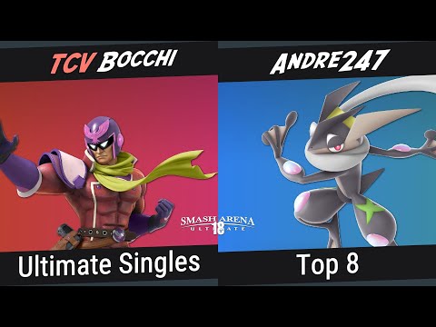SAU18: Top 8 - TCV| Bocchi (Cap. Falcon) Vs. Andre247 (Greninja) - Singles