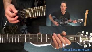 Through The Never Guitar Lesson (Part 2) - Metallica