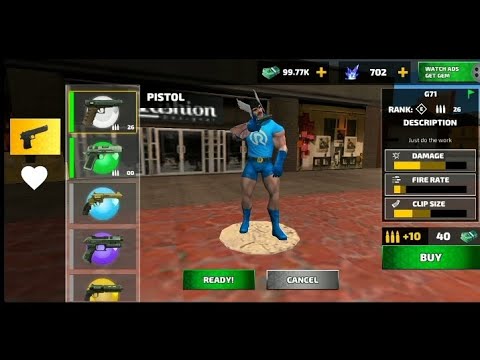 Weapon Challenge Pistols 🔫 Mission in Rope Hero Vice Town || Rope Hero Vice Town - Mission Complete