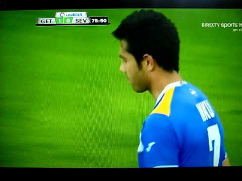 Getafe 1 Sevilla 0; Miku Fedor Gol del Vinotinto, revive al Getafe!! Su 7mo de la Liga BBVA..AVI