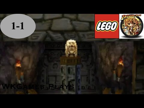 LEGO Indiana Jones DS 100% Guide Part 1: Chapter 1 Level 1: The Lost Temple [ALL ARTIFACTS]
