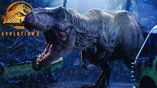 Jurassic Park Chaos Theory Mission 3 T-Rex | JURASSIC WORLD EVOLUTION 2 (PS4/PS5) Commentary