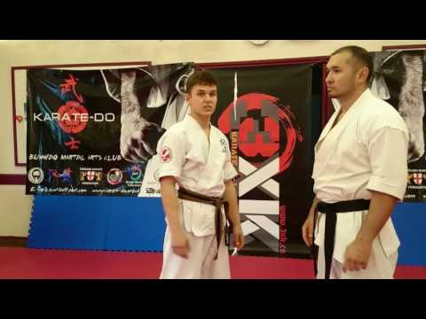 Self-defence techniques from Connor Mckay,  2017