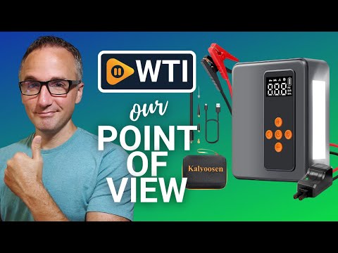 Jump Starter with Air Compressor - WTI product video review