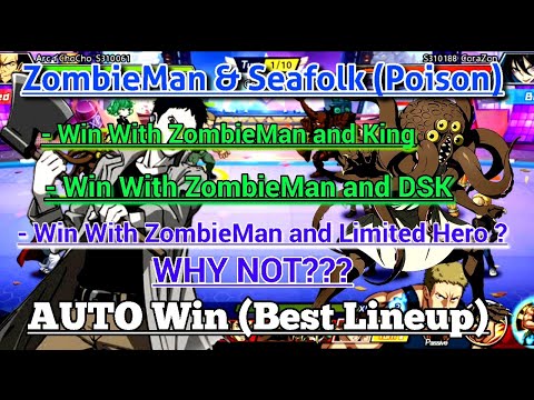 One Punch Man The Strongest | ZombieMan dengan Racun (Groribas/ Konbu Infinity/ Seafolk)