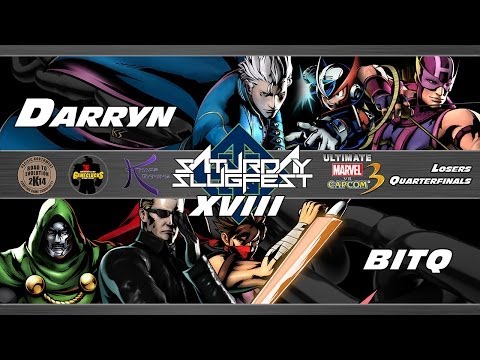 SS18 UMvC3 LQF - Darryn (ZER-VER-HAW) vs bitq (WES-DRD-HIR)