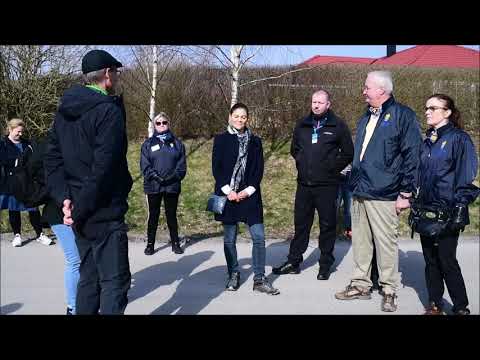 Province walk in Ronneby, Blekinge with Crown Princess Victoria