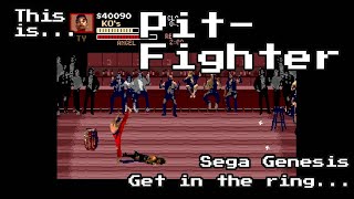 This is Pit Fighter for the Sega Genesis!