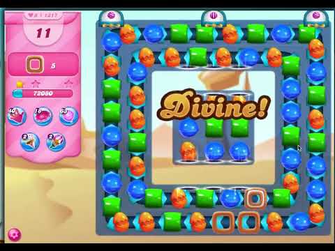 Candy crush saga - no boosters - level 1317