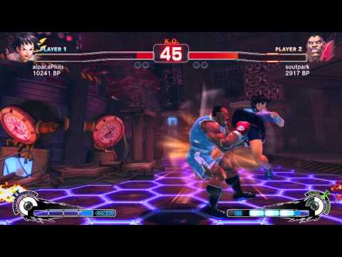 SSF4 Ranked Asia: alpacaPluis (Makoto) VS soutpark (Boxer)