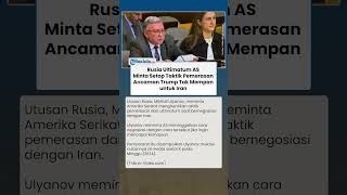 Rusia Ultimatum Trump! Minta Setop Taktik Pemerasan dalam Negosiasi: Ancaman Tak Mempan bagi Iran