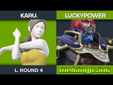 MeltingPoint 68 - LR4 - karu. (Minmin, WiiFit) vs LuckyPower (Ganon)