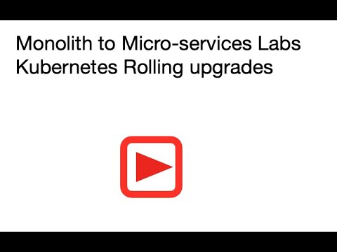 Kubernetes rolling upgrades lab Introduction Video