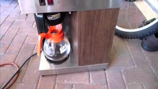 Bunn VPR Coffee maker, how does it work?