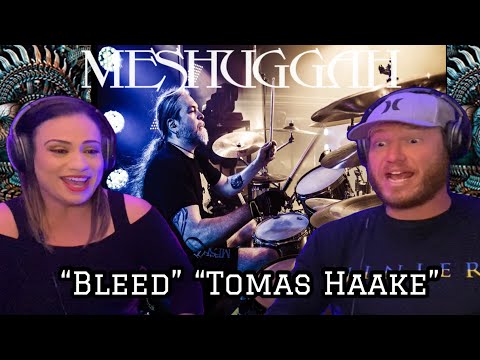 Meshuggah - Bleed - Tomas Haake (Reaction) Best Metal Drummer Ever? #meshuggah #d_music_life