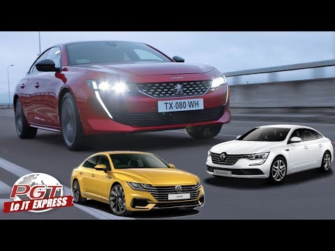 PJT Express: Peugeot 508 vs. VW Arteon vs. Renault Talisman Video