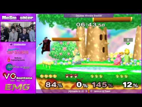 Armada & I B vs Jamrun & Toast   McSmashter4   Melee Doubles Winners Bracket