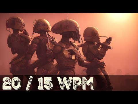 Sandy Planet | 20/15 Intermediate Morse Code Copying Practice