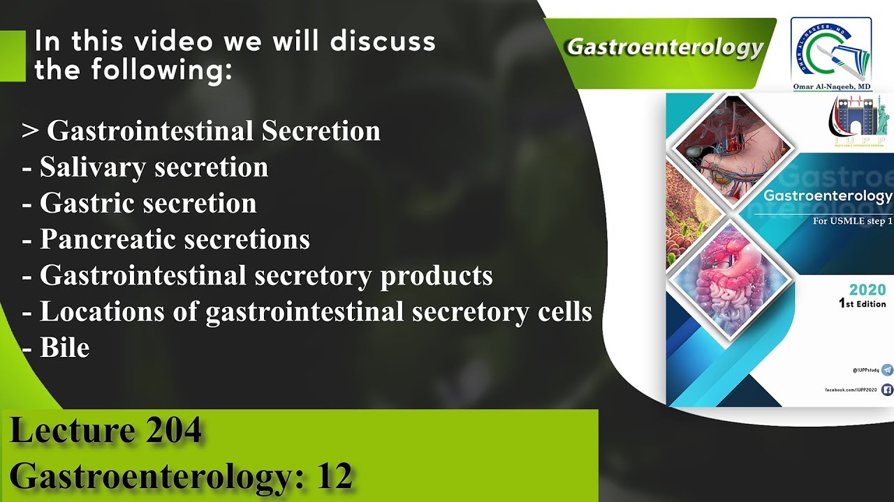 Salivary, Gastric and Pancreatic secretions | Gastrointestinal secretory products | Bile