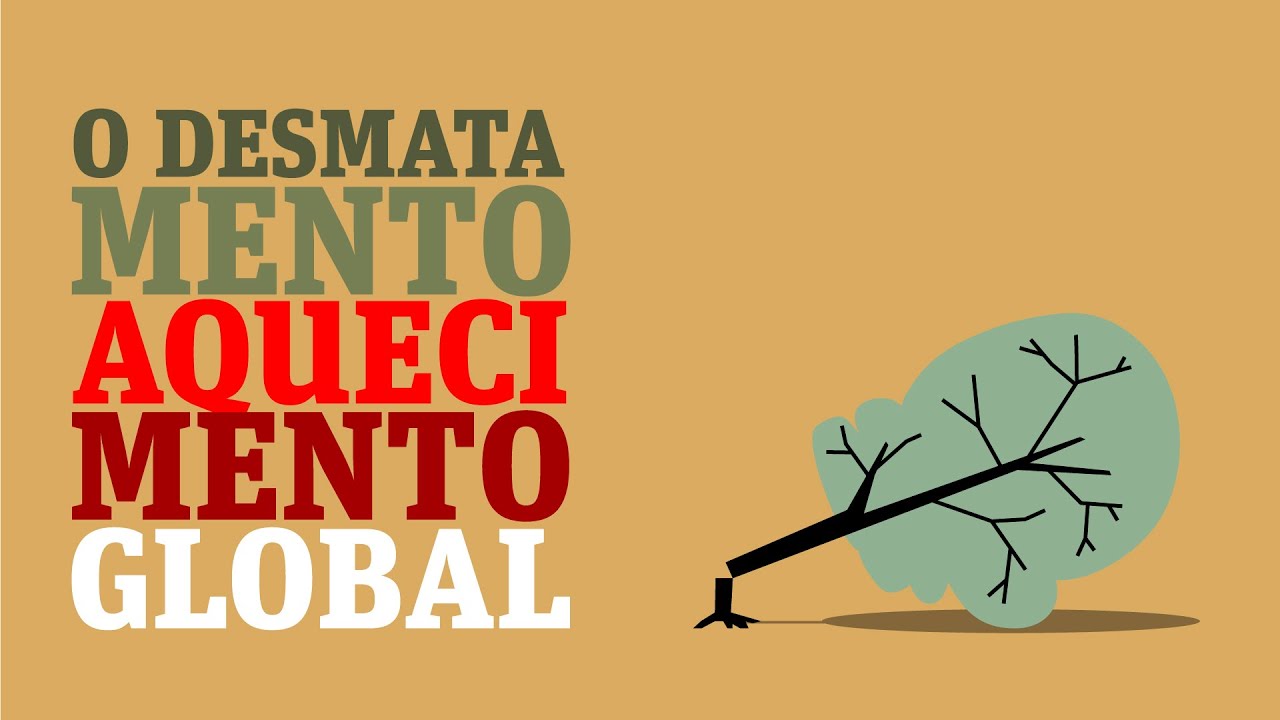 O desmatamento e o aquecimento global