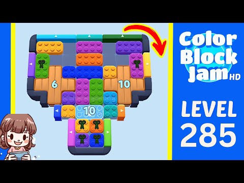 Color Block Jam Level 285 Solution Walkthrough