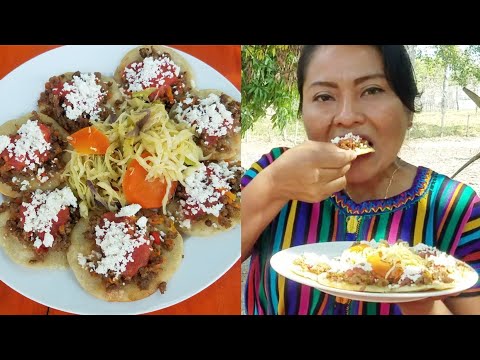 Garnachas guatemaltecas 🤤🤤 Este platillo les encanta a mis hijos.