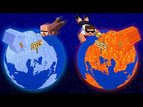 Carry vs Doorbin Choose the Right Planet in Minecraft !!