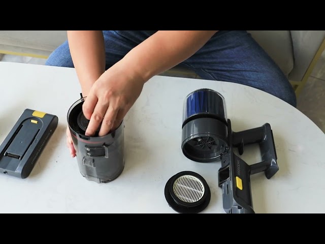 Vídeo relacionado con Dustin Dust Cup-filtro de cubo, accesorios de montaje ciclónico, piezas de repuesto, Compatible con limpieza al vacío Proscenic P11(Cyclone Filter)
