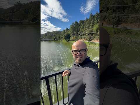 Água disparando na passarela! Lago De Javary! Miguel Pereira! Rio De Janeiro! Brasil!