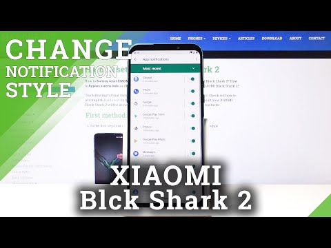 How to Set Up Notifications in Xiaomi Black Shark 2 - Notification Settings