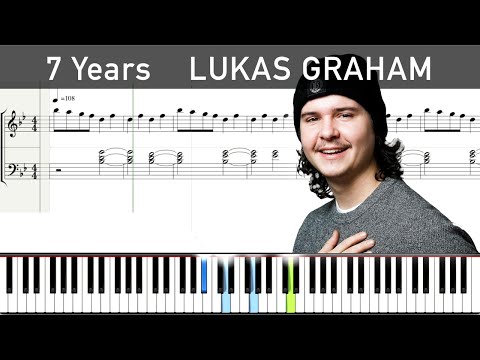 7 years - Lukas Graham: Tutoriel de piano avec partition