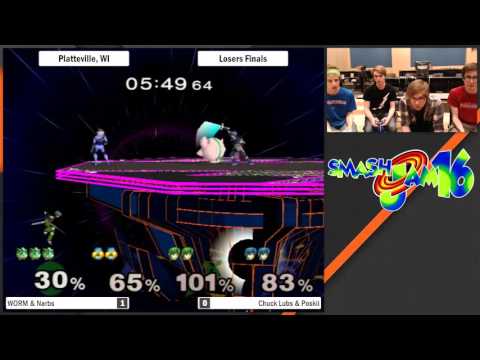 Platteville Smash Jam 16 - WORM & Narbs Vs Chuck Lubs & Poskii