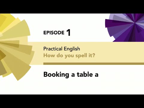 English File. Beginner. Practical English Episode 1: Booking a table (a)