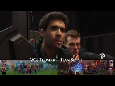 The Bucharest Major Swiss Group Stage R2 - Secret vs VG.J