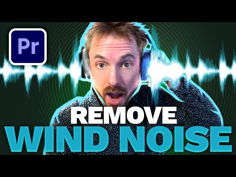 How to Quickly Remove Wind Noise with Premiere Pro - EASY Beginner Tutorial - Step By Step
