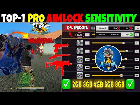 Free Fire Max Auto Headshot Trick 2025 Sensitivity ⚙️ 2gb, 3gb, 4gb Ram Headshot Sensitivity Setting
