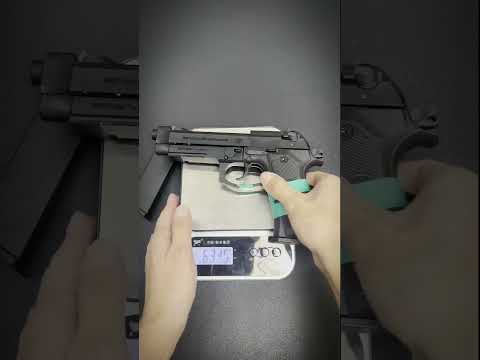 Beretta M92 Auto Shell Ejection Blowback Toy Gun