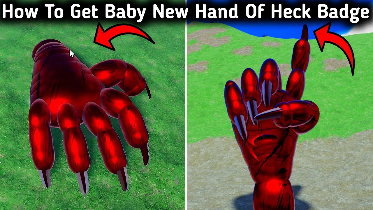 How To Get New Baby Hand Of Heck Badge Morph In Tiny Universe Roleplay New Update | Roblox TUR