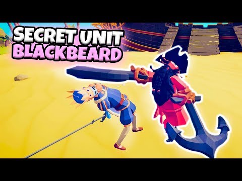 BLACKBEARD NEW SECRET UNIT 1 VS 1 EVERY UNIT | TABS PIRATE UPDATE